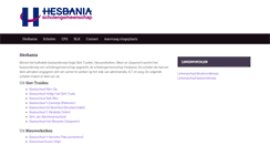 Desktop Screenshot of hesbania.net